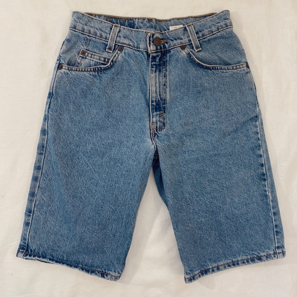 RARE Levi’s 550 Student Orange‎ Tag Denim 90’s Shorts